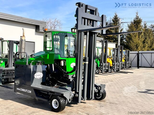 4-way forklift truck Combilift C4000 / LPG / DUPLEX / 4500MM /FREE LIFT