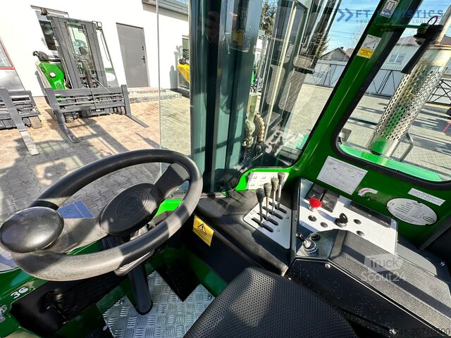 4-way forklift truck Combilift C4000 / LPG / DUPLEX / 4500MM /FREE LIFT