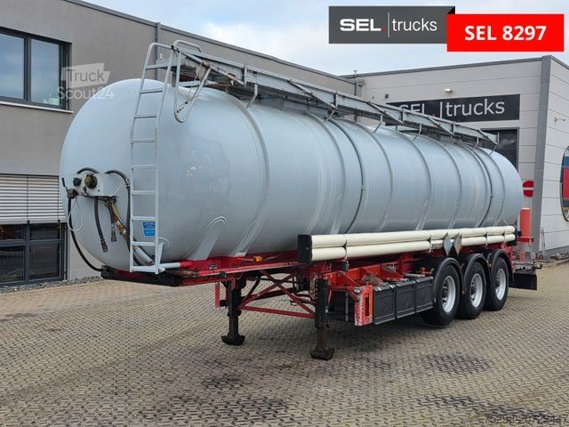 Tankauflieger FELDBINDER TSA 38.3 / Alu / ADR AT, FL / Lift / VOGELSANG