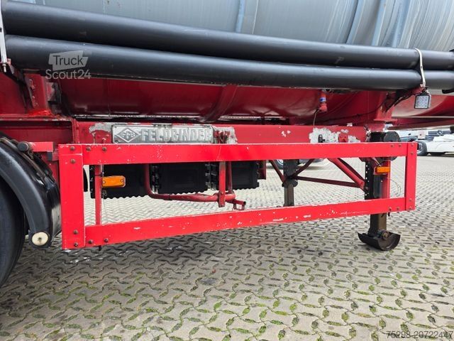 Tankauflieger FELDBINDER TSA 38.3 / Alu / ADR AT, FL / Lift / VOGELSANG