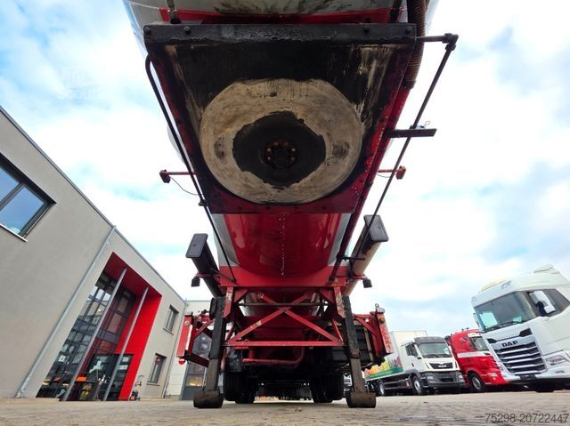 Tankauflieger FELDBINDER TSA 38.3 / Alu / ADR AT, FL / Lift / VOGELSANG