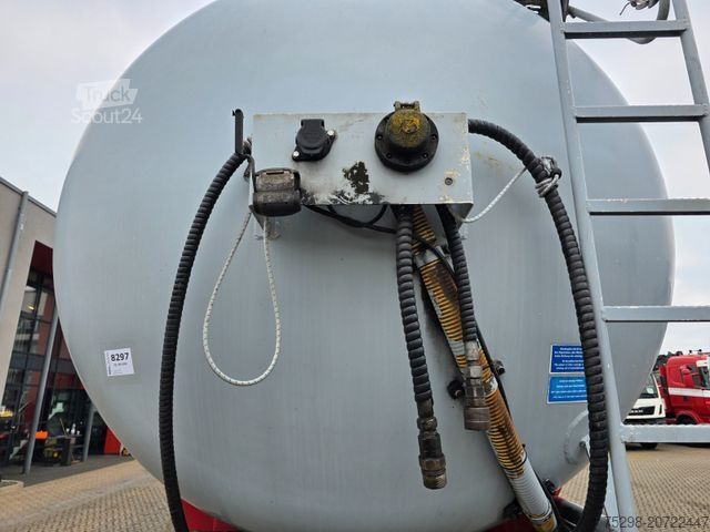 Tankauflieger FELDBINDER TSA 38.3 / Alu / ADR AT, FL / Lift / VOGELSANG