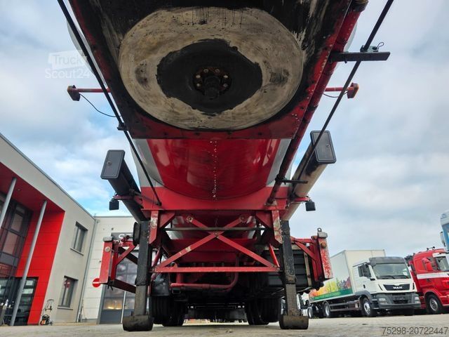 Tankauflieger FELDBINDER TSA 38.3 / Alu / ADR AT, FL / Lift / VOGELSANG