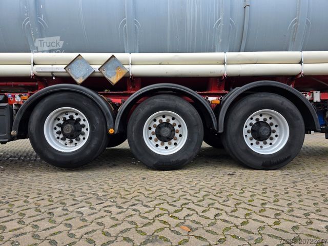 Tankauflieger FELDBINDER TSA 38.3 / Alu / ADR AT, FL / Lift / VOGELSANG