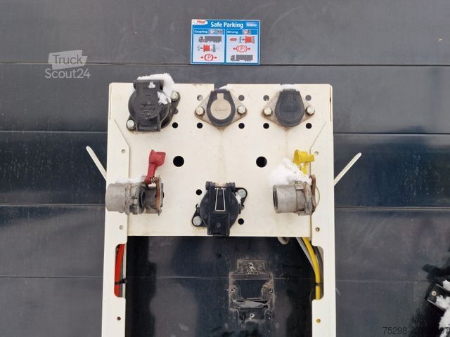 Open semitrailer with tarp FLIEGL SZS320 / Hubdach / EDSCHA / Mega