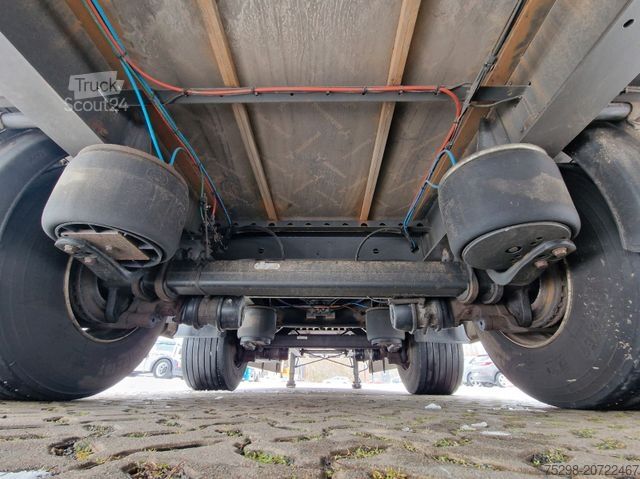 Open semitrailer with tarp FLIEGL SZS320 / Hubdach / EDSCHA / Mega