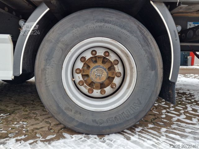 Open semitrailer with tarp FLIEGL SZS320 / Hubdach / EDSCHA / Mega