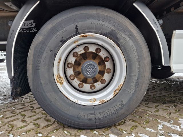 Open semitrailer with tarp FLIEGL SZS320 / Hubdach / EDSCHA / Mega