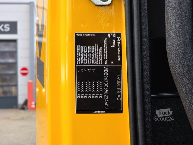 Samochód z wymienną zabudową MERCEDES-BENZ Kamag WBH25 / Umsetzer (Mafi/Terberg)