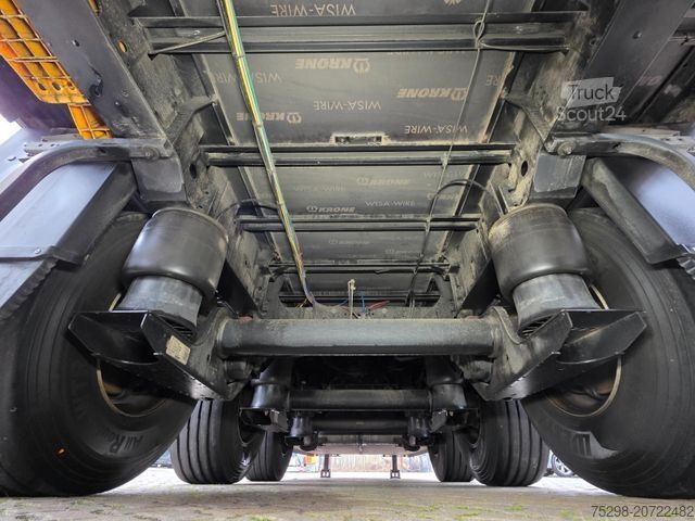 Открытый полуприцеп с тентом KRONE SD / AT EXII / EDSCHA / Palettenkasten /Liftache