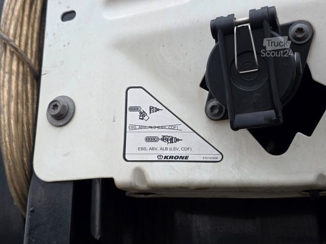 Открытый полуприцеп с тентом KRONE SD / AT EXII / EDSCHA / Palettenkasten /Liftache