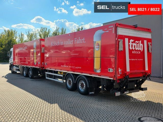 Samochód do przewozu napojów IVECO Stralis 420 / Ladebordwand / Lenkachse /Liftache