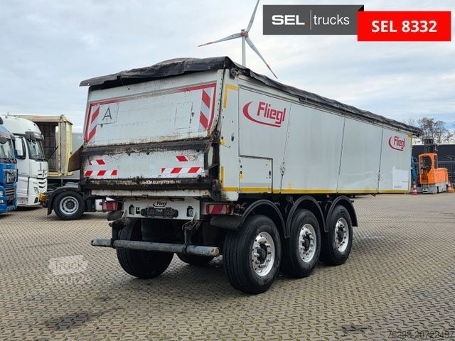 Kippers oplegger KÄSSBOHRER ASS 372 Schwergut / mit Abschiebetec. / Asphalt