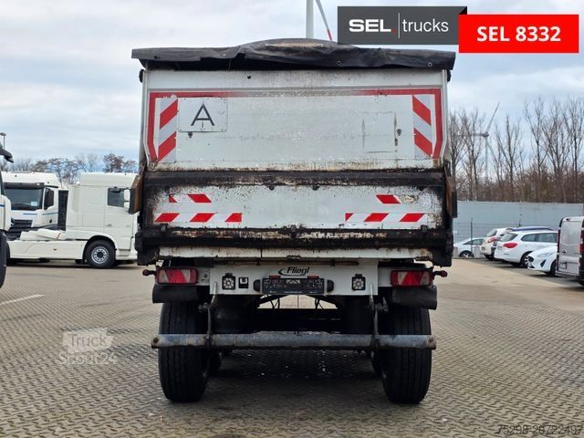 Kippers oplegger KÄSSBOHRER ASS 372 Schwergut / mit Abschiebetec. / Asphalt