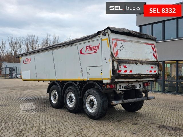 Kippers oplegger KÄSSBOHRER ASS 372 Schwergut / mit Abschiebetec. / Asphalt