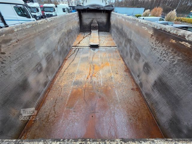 Kippers oplegger KÄSSBOHRER ASS 372 Schwergut / mit Abschiebetec. / Asphalt