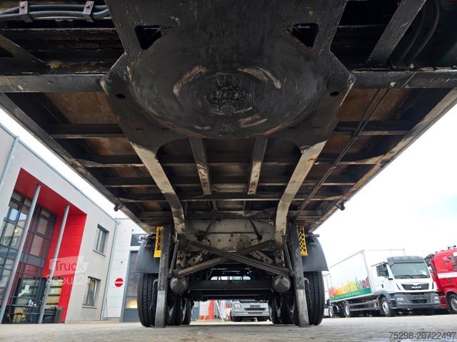 Kippers oplegger KÄSSBOHRER ASS 372 Schwergut / mit Abschiebetec. / Asphalt