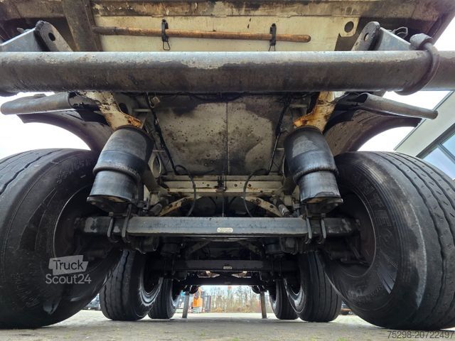 Kippers oplegger KÄSSBOHRER ASS 372 Schwergut / mit Abschiebetec. / Asphalt