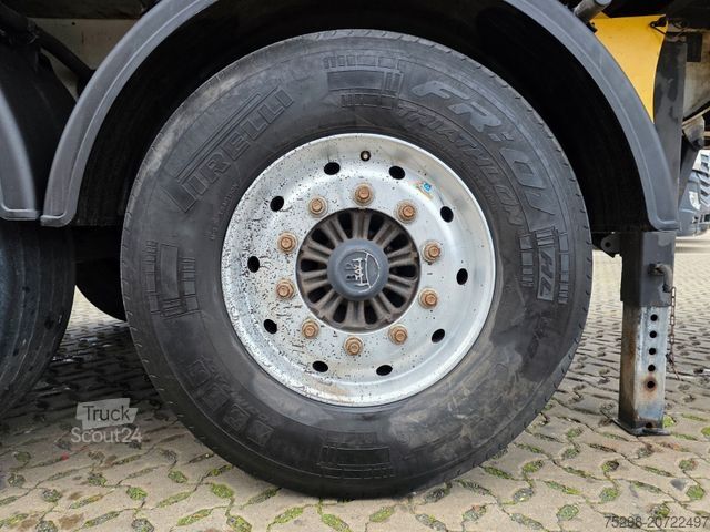 Kippers oplegger KÄSSBOHRER ASS 372 Schwergut / mit Abschiebetec. / Asphalt