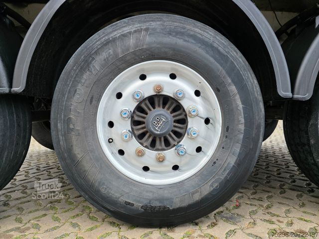 Kippers oplegger KÄSSBOHRER ASS 372 Schwergut / mit Abschiebetec. / Asphalt