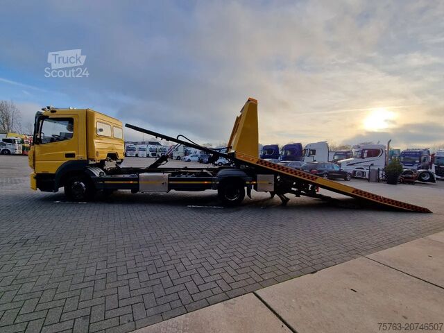 Autotransporter Mercedes-Benz Atego 1223 4x2 - Tow Truck / Abschleppwagen - E...