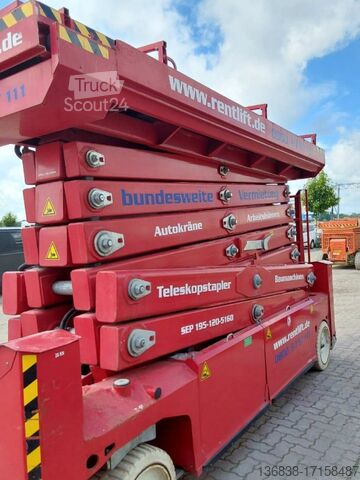 Ψαλίδι πλατφόρμας εργασίας PB Lifttechnik S 195-12 ES Elektro 19,60m