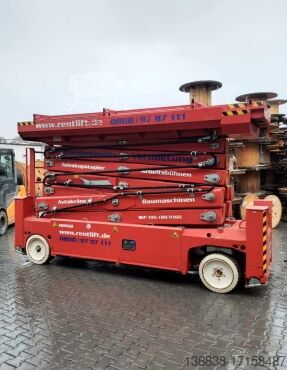 Nożycowe platformy robocze PB Lifttechnik S 195-12 ES Elektro 19,60 m