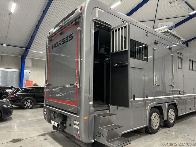 Liellopu pārvadāšanas kravas automobilis SCANIA Stephex STX S500 Horsetruck / Pop X2 /