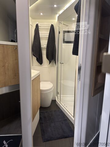 Galvijų pervežimo sunkvežimis SCANIA Stephex STX S500 Horsetruck / Pop X2 /