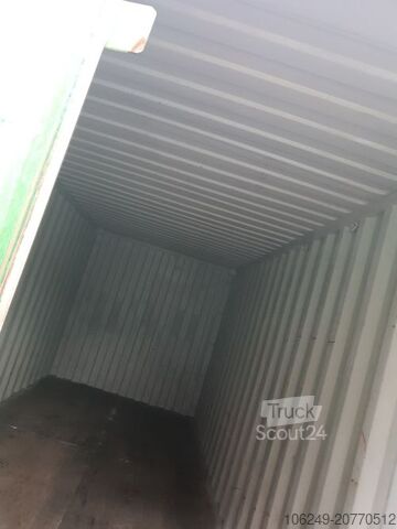 Jūrų konteineris 20DV Seecontainer 20DC Lagercontainer