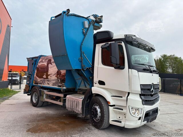 Šiukšliavežė Mercedes-Benz Antos 1636 4x2 NTM 3 chambers / HYDRODRIVE (4x4)