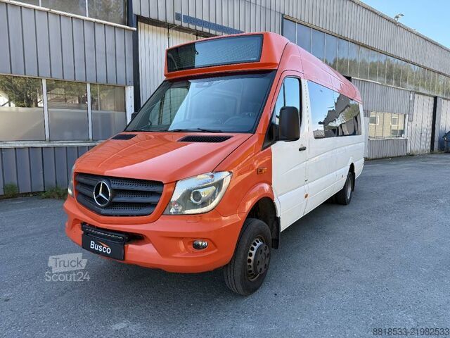 Minibus Mercedes-Benz Sprinter 516CDI 4x4. 17+1 seats.