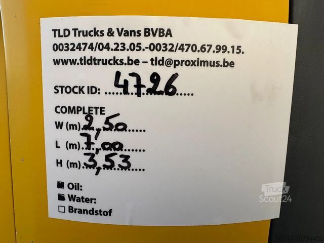 Smagā slodze Scania R144-530 V8 **144G530-V8-FRENCH TRUCK**