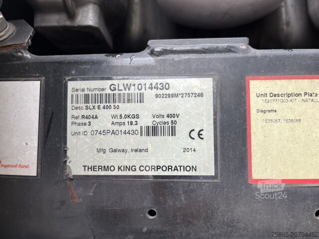 Gekoeld/bevroren transport Krone Cool Liner / Thermo King SLX e 400 / Frigo Box ...