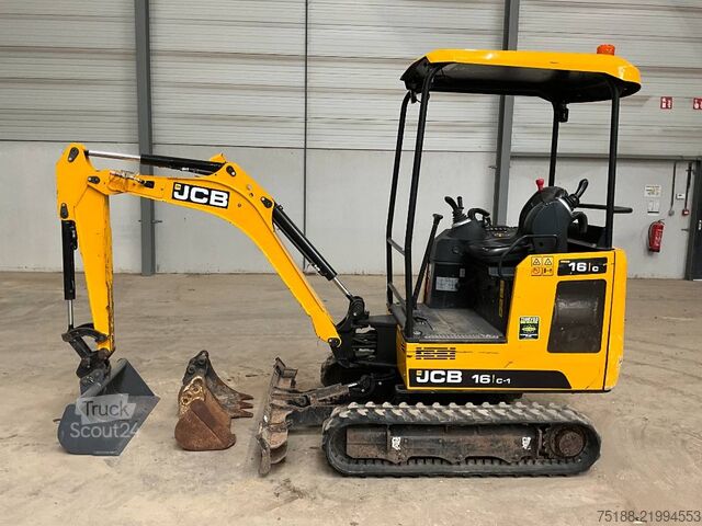 Minikaivinkone JCB 16 C-1