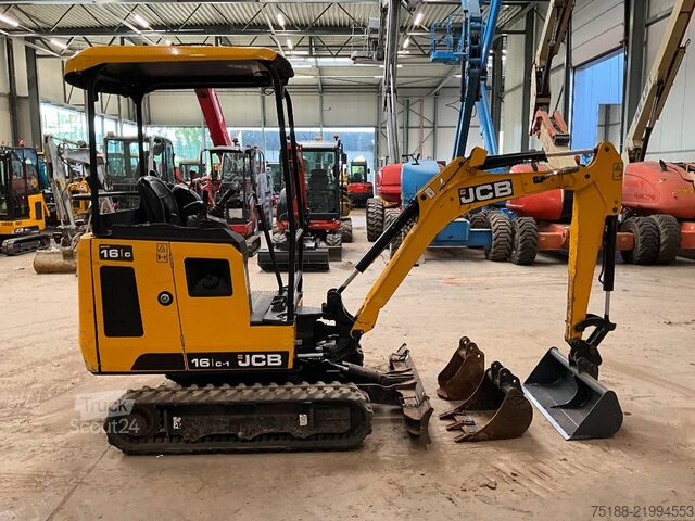 Minikaivinkone JCB 16 C-1