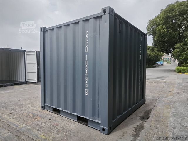  8 Fuß Seecontainer / Lagercontainer /one Way / RAL 7035/7016 / Minicontainer