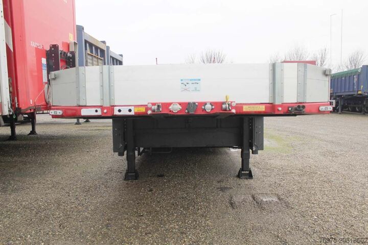 Semirimorchio ribassato per il trasporto di macchine edili bertoja semirimorchio carrellone 3assi 11.80m