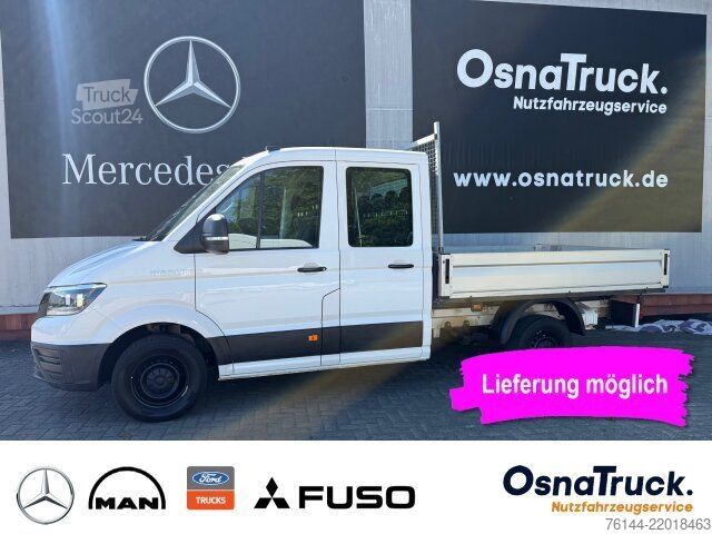 شاحنة صغيرة بيك أب MAN TGE 3.140 DOKA Pritsche Klima,AHK 3000 KG,7-Sitz