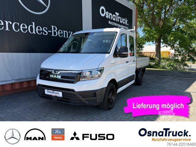 فان MAN TGE 3.140 DOKA Pritsche Klima,AHK 3000 KG,7-Sitz