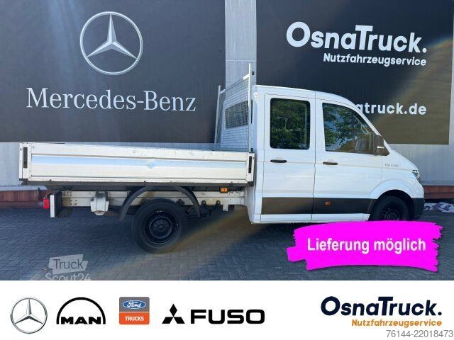 Pritschenwagen MAN TGE 3.140 DOKA Pritsche Klima,AHK 3000 KG,7-Sitz