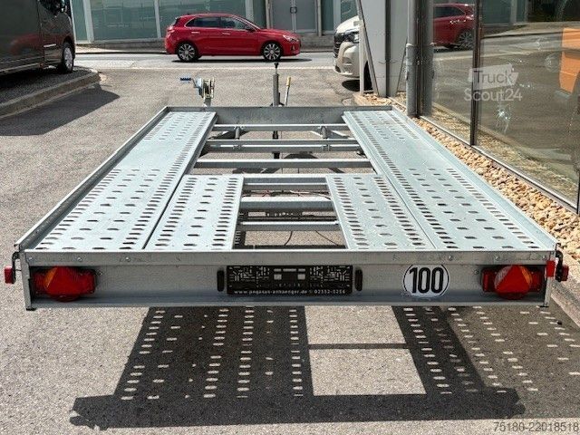 Avtoprikolica za prevoz vozil HUMBAUR FTK 274022 Autotransporter 2,7t. 1. Hand