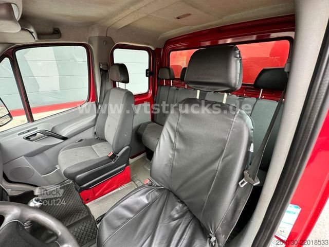 Camion bâché VW Crafter 35 Doppelkabine Pritsche + Plane