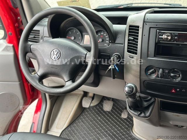 Camion bâché VW Crafter 35 Doppelkabine Pritsche + Plane