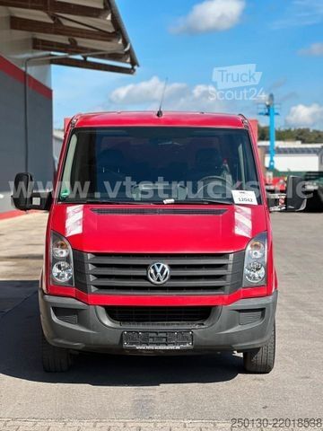 Camion bâché VW Crafter 35 Doppelkabine Pritsche + Plane
