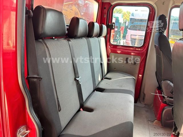Camion bâché VW Crafter 35 Doppelkabine Pritsche + Plane