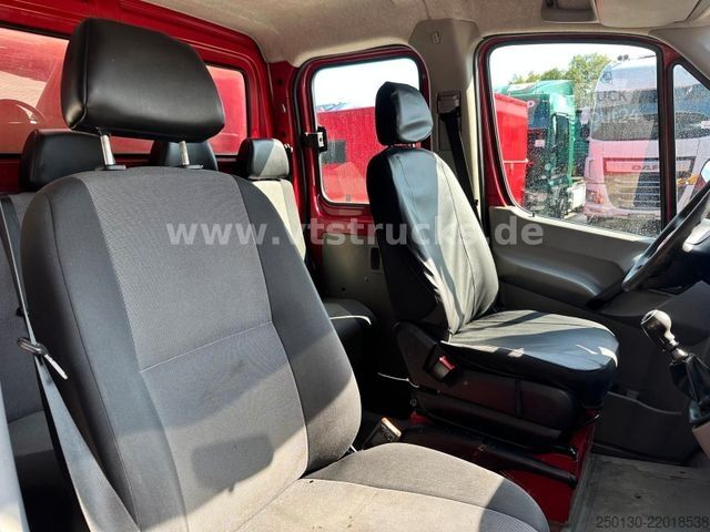 Camion bâché VW Crafter 35 Doppelkabine Pritsche + Plane