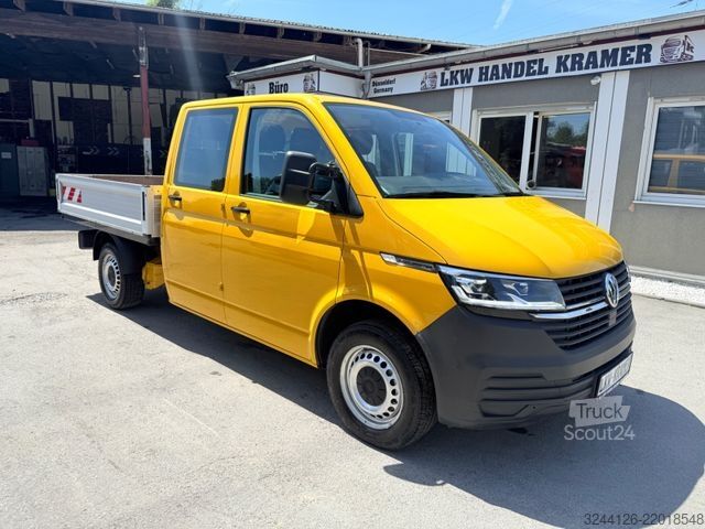 Pick-up kombi VW T6.1 Pritsche Doppelkabine lang FWD/6Sitze/Klima