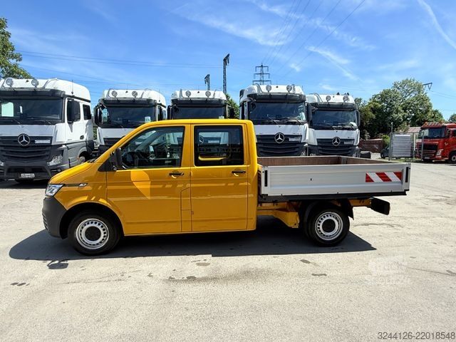 Pick-up kombi VW T6.1 Pritsche Doppelkabine lang FWD/6Sitze/Klima