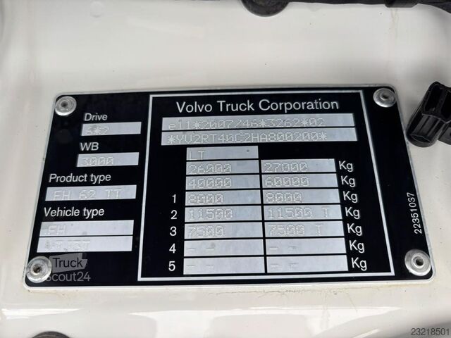 Volvo FH 500 6x2 GLOBE XL / HIDRAVLIKA Volvo FH 500 6x2 GLOBE XL / HYDRAULICS